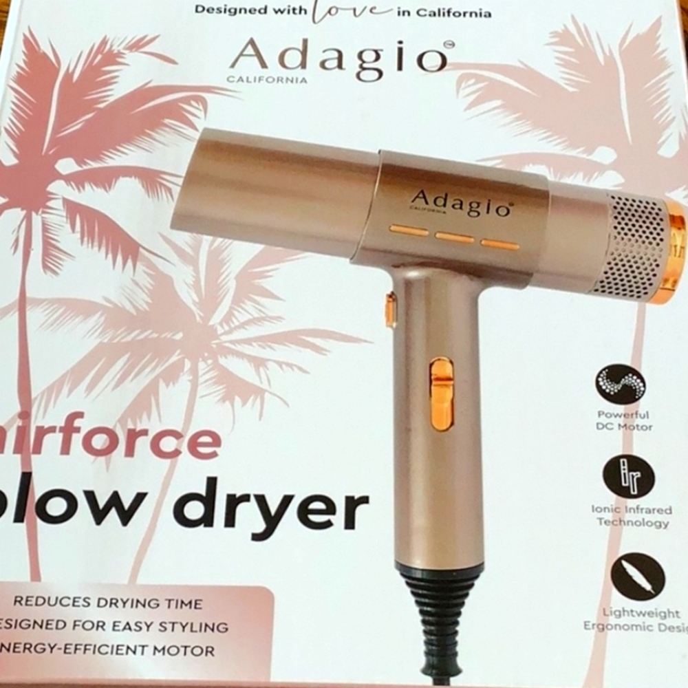 Air Force Blow Dryer Rose Gold